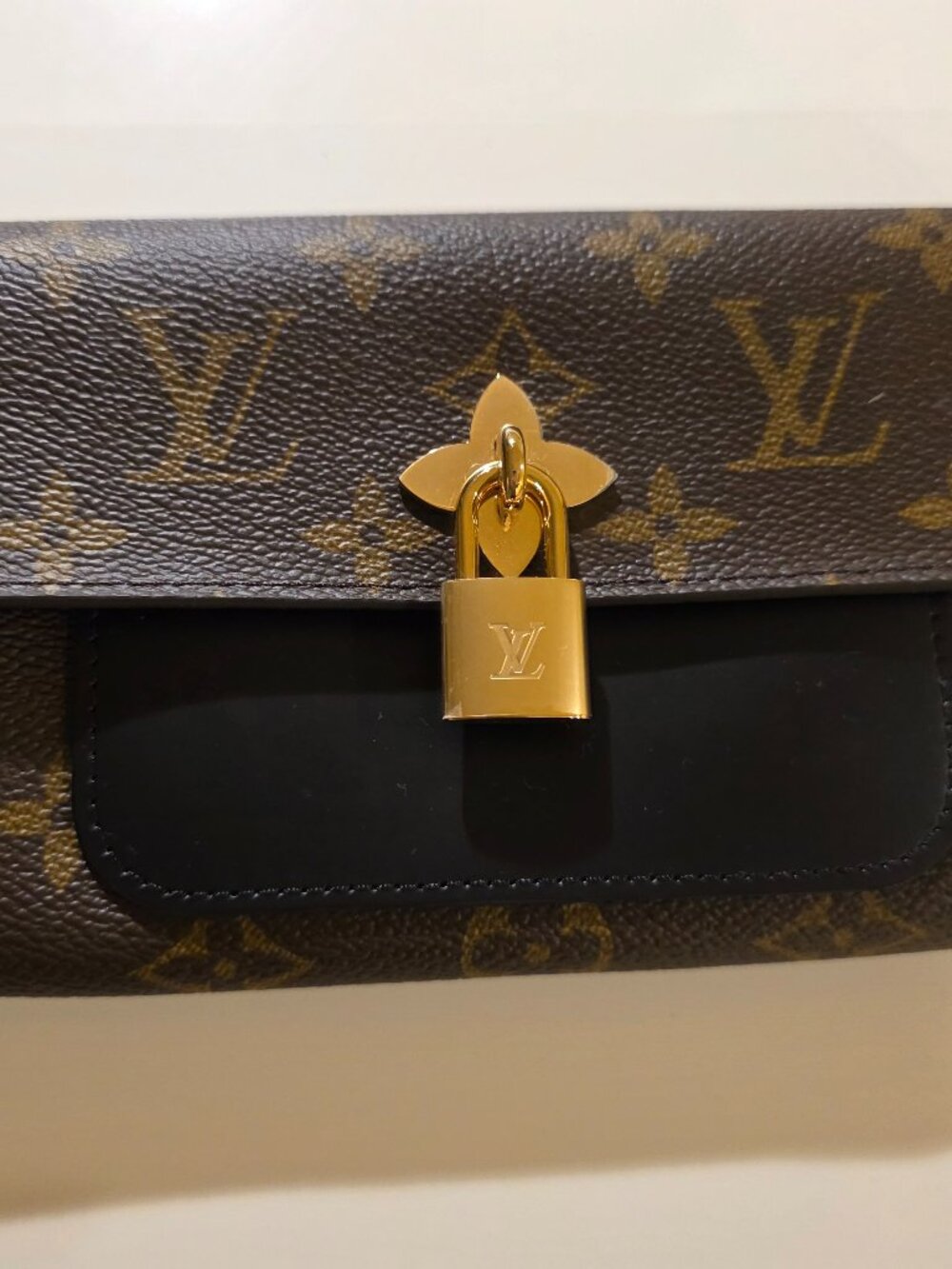 Louis Vuitton Pf Flower Mng Noir